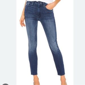 MOTHER Blue Skinny Jeans